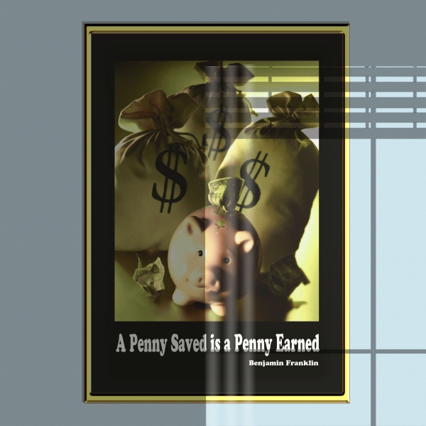 Creation of A Penny Saved...: Step 14